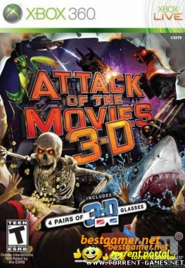 Attack of the Movies 3D (2010/NTSC/ENG/XBOX360)
