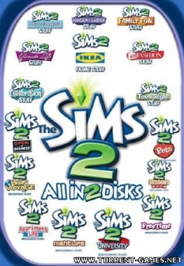 The Sims 2 - Антология (2004-2008) PC RePack