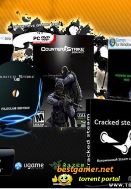 Counter-Strike - FileClub BOX Shooter Edition v.1.1 (Counter-Strike 1.6, Counter-Strike Source, CrossFire, Cracked Steam, Steam) 
