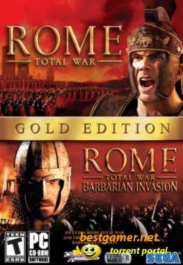Rome Total War + Barbarian Invasion Gold Edition (2007) PC | Repack