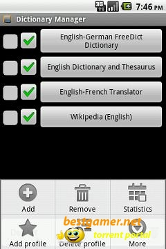 [Справочник] Fora Dictionary v.9.0. [Android 1.5+, ENG]