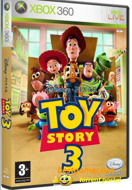 [Xbox 360] Toy Story 3: The Video Game [Region Free / RUSSOUND]