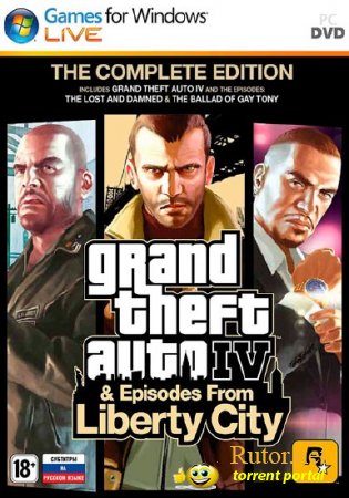 GTA IV + Grand Theft Auto: Episodes From Liberty City (2008) PC