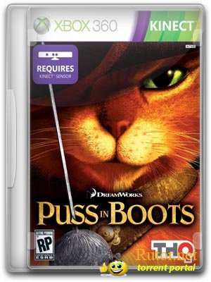 [Kinect] Puss in Boots (2011) [Region Free][RUS] (Релиз от R.G. DShock)