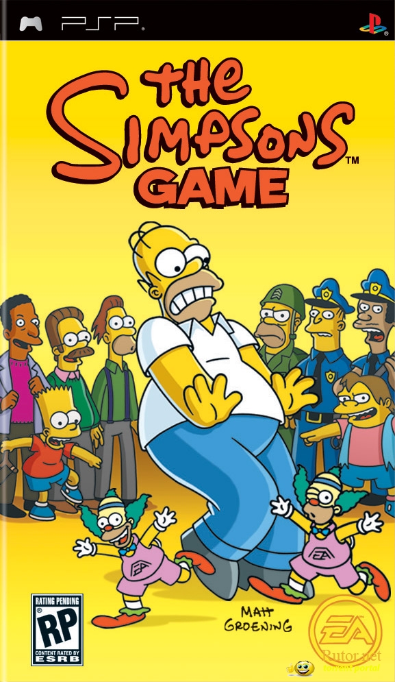 simpsons video game psp