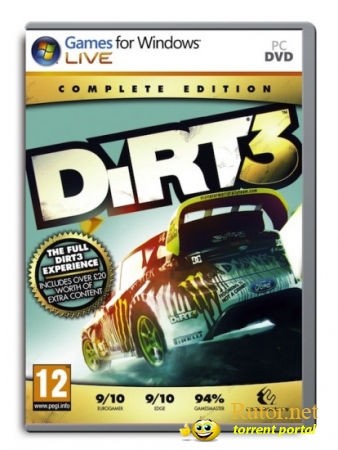 DiRT 3 Complete Edition (Codemasters) (RUS/ENG) [RePack]от R.G.BestGamer
