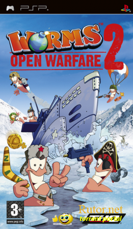 Worms Open Warfare 2 [PSP/RUS]