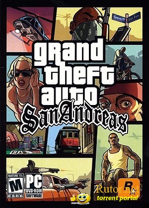 GTA / Grand Thet Auto: San Andreas - Snow Winter (2012) PC