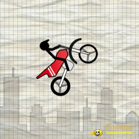 [iPhone]Stick Stunt Biker v5.4.4 (2012) ENG [iOS]