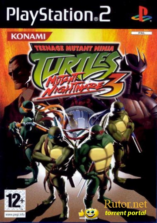 [PS2] Teenage Mutant Ninja Turtles 3: Mutant Nightmare [RUS|PAL]