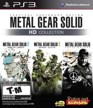 [PS3] Metal Gear Solid HD Collection (+BONUS) (2011) [FULL] [ENG] (3.55 FIX)
