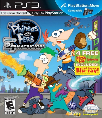 [PS3] Phineas and Ferb: Across the Second Dimension [USA/ENG] [TB] 2011
