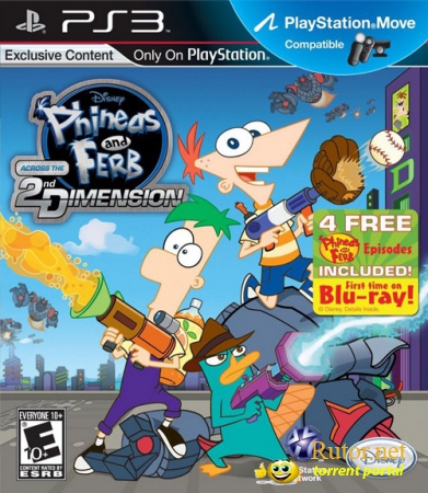 [PS3] Phineas and Ferb: Across the Second Dimension (2011) [FULL][ENG][L] (3.55 kmeaw)