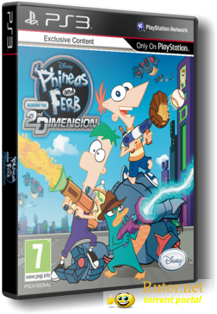 [PS3] Phineas and Ferb: Across the Second Dimension (2011) [PAL] [ENG] [Repack] [1хDVD5]