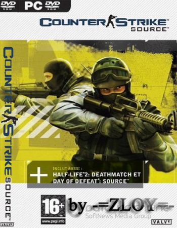 Counter-Strike Source v1.0.0.74 + Автообновление (No-Steam) (2012) PC