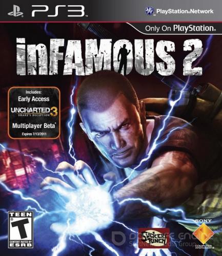 Как установить infamous 2 на ps3