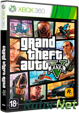 [X360] GTA 5 / Grand Theft Auto V (RUS) (Region Free)