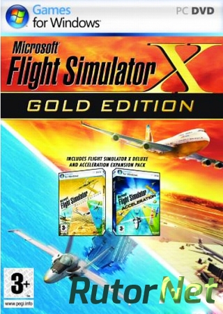Microsoft Flight Simulator X: Gold Edition (Лицензия) [2007] | PC