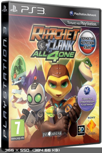 Ratchet &amp; Clank: All 4 One [Cobra ODE / E3 ODE PRO / 3Key] (2011) PS3