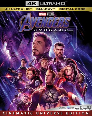 Мстители: Финал / Avengers: Endgame (2019) UHD BDRemux 2160p | 4K | HDR | Dolby Vision Profile 8 | D, A | iTunes