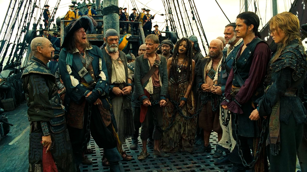 Персонажи из пиратов карибского моря