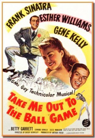Возьми меня с собой на бейсбол / Take Me Out to the Ball Game (1949) BDRip 720p от msltel | P, P2