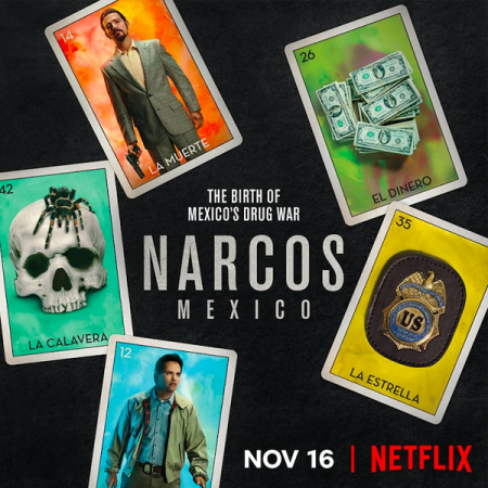 Нарко: Мексика / Narcos: Mexico [S01-03] (2018-2021) WEB-DLRip | TVShows