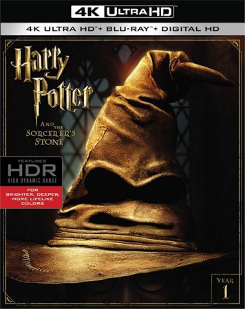 Гарри Поттер и философский камень / Harry Potter and the Sorcerer's Stone (2001) UHD BDRemux 2160p | 4K | HDR | Dolby Vision Profile 8 | D, P, P2, A